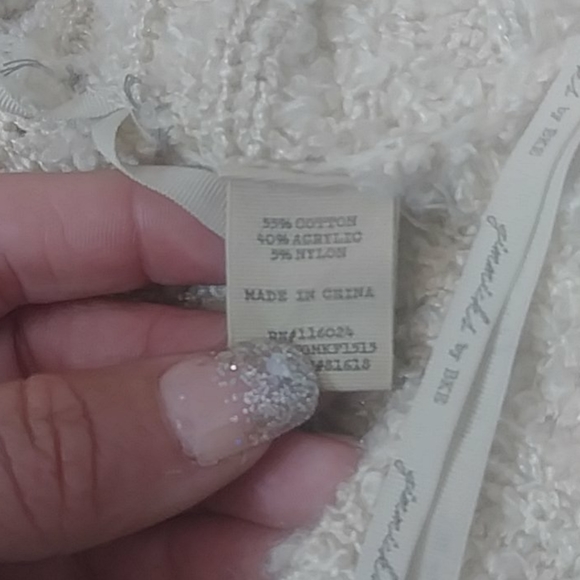 BKE Cream Cardigan XS - Picture 8 of 10